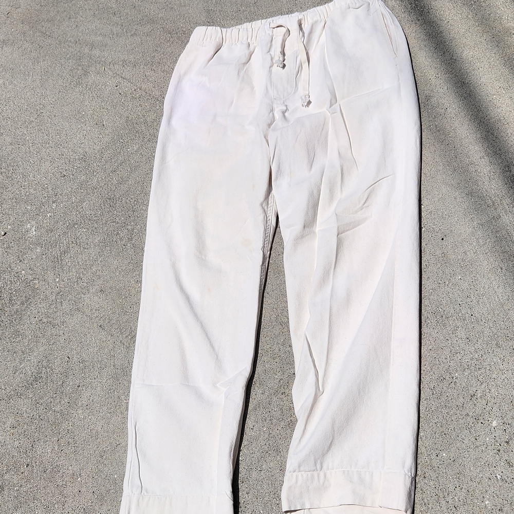 Men's Casual White Chinos